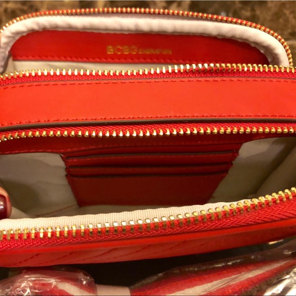 BCBGeneration-Quinn Double Entry Crossbody Bag-NWT - Picture 7 of 8